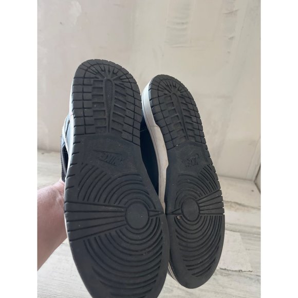 Nike DH9753-001 children’s black and white lace-up high tops - Picture 5 of 5